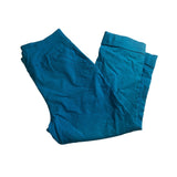 Renuar Women's 4 Pull On Capri Pants Blue Rayon/Nylon/Spandex
