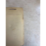 Danbel Industries Toggle Switch Cover Plate White With Gold Accent NOS