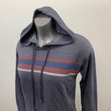 American Eagle Cropped Hoodie Women's Small Gray Amazingly Soft Cotton Blend
