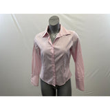 DCC Women's medium Light Pink Stretch Long Sleeve dress shirt