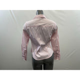 DCC Women's medium Light Pink Stretch Long Sleeve dress shirt