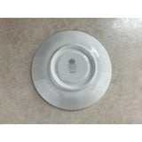 Paragon Bone Vintage China Tea Cup & Saucer  "First Love" Pattern w/Silver Trim