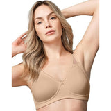 Wonderbra W2483 No Poke Side-Stay Wire-Free Bra 36D Sand Dune
