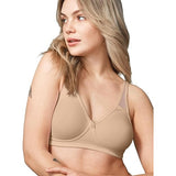 Wonderbra W2483 No Poke Side-Stay Wire-Free Bra 36D Sand Dune