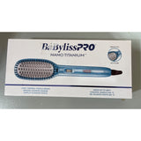 BaBylissPRO Nano Titanium Thermal Paddle Brush, Hair Straightener Model BNTPB10C