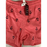 BRISIRA MENS SWIM TRUNKS 5" INSEAM QUICK DRY Men's 28 NWT