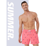 BRISIRA MENS SWIM TRUNKS 5" INSEAM QUICK DRY Men's 28 NWT