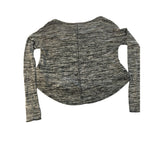 Hollister Loose Fit Cropped Lightweight Knit sweater Gray Heather Women's XS