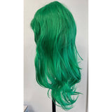 BERON Green Wigs Long Curly Wavy Women NEW