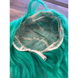 BERON Green Wigs Long Curly Wavy Women NEW