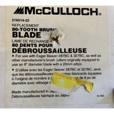 McCULLOCH #216514-22 Replacement 80 Tooth Brush Blade NOS
