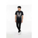 TSUBASA Japanese manga Anime T Shirt Men's Size Small Cotton Black Crew Neck Tee