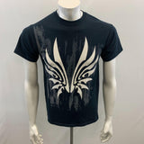 TSUBASA Japanese manga Anime T Shirt Men's Size Small Cotton Black Crew Neck Tee