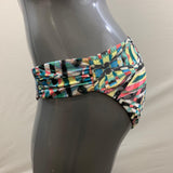 Becca Women's Multi Coloured High Waisted Bathing Suit Bottoms XL Polyester NWT