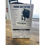 Lychee External Quiet Aquarium Tank Filter 30-45 Gallon NEW