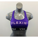 VSX Victoria's Secret Flexin' Racerback Sports Bra Women's Size Small Purple