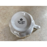Royal Albert Happy Anniversary Gold Laced Tea Cup & Saucer Set