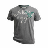 American Eagle Vintage Fit Cotton T Shirt Men's Medium Gray Graphic Print