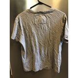 American Eagle Vintage Fit Cotton T Shirt Men's Medium Gray Graphic Print