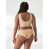 True & Co. True Body Boost V-Neck Bra 14826-230 Desert Beige