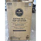 Regalo 2-in-1 Extra Tall Easy Swing Stairway and Hallway Walk Through Baby Gate
