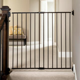 Regalo 2-in-1 Extra Tall Easy Swing Stairway and Hallway Walk Through Baby Gate