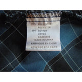 Giorgio Collection  Extra Large Blue Checks Executive Fit  Long Sleeve Shirt