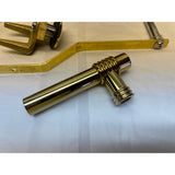 Kingston Brass  Milano Front Mount Tank Lever Polished Brass