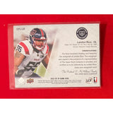 2023 Upper Deck CFL SP Game Used Auto Alouettes Landon Rice CFL-LR