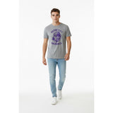 Adidas Men's Grey The go-To Tee Dodge City Baseball T-Shirt Size Medium Cotton