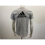 Adidas Men's Grey The go-To Tee Dodge City Baseball T-Shirt Size Medium Cotton