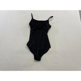 Bloch Women's Black One Piece Bathing Suit Size Large Nylon Blend NEW