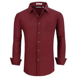 Alex Vando Mens Printed Dress Shirts
