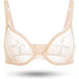 VOGUE SECRET WOMEN'S SHEER MESH BRA PLUS SIZE 40D NWT