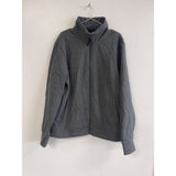 Bench Women's XL Full Zip Sweatshirt High Collar Gray NWOT