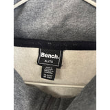 Bench Women's XL Full Zip Sweatshirt High Collar Gray NWOT