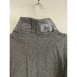 Bench Women's XL Full Zip Sweatshirt High Collar Gray NWOT