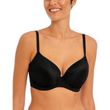 Freya AA401708BLK Womens Undetected Underwire Demi T-Shirt Bra