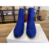 Harvest Land Women's Ankle Boots Size 6 Blue Faux Suede