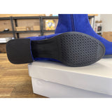 Harvest Land Women's Ankle Boots Size 6 Blue Faux Suede
