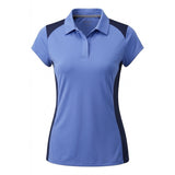 Maggie Lane Women's Golf shirt Large Blue Poly/Spandex pre-owned