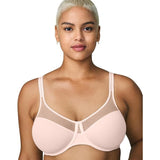 Wonderbra 7434 Full-Support Underwire Bra Blush Cosmetic