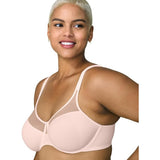 Wonderbra 7434 Full-Support Underwire Bra Blush Cosmetic