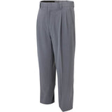 Adams Umpire Uniform Poly/Spandex Pleated Pants, Charcoal Grey Men's 28 NEW