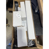 WINSOON 32" Bifold Barn Door Hardware Kit for closet door