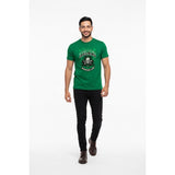 Sons of Ireland Hooligans Motorcycle Club Graphical Green Men's T-Shirt