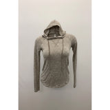 Harlow Women's XS Hoodie Lightweight Brown Rayon blend