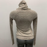 Harlow Women's XS Hoodie Lightweight Brown Rayon blend