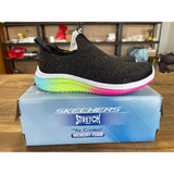 Skechers Girls Ultra Flex 3.0 Sneaker Kids 4.5 Rainbow Steps NEW