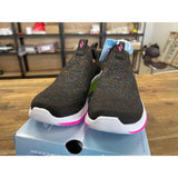 Skechers Girls Ultra Flex 3.0 Sneaker Kids 4.5 Rainbow Steps NEW